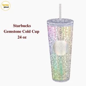 Starbucks Holiday Gemstone glimmering cold cup Tumbler Ice 24 oz Venti Neu mit Etikett - Bild 1 von 5