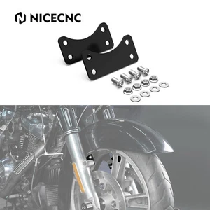 1 Inch Front Wheel Fender Adapter Spacer For Harley Road King FLHR 2017-2022 23 - Picture 1 of 11