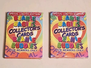 Vtg 1999 Ty Beanie Babies Collector’s Cards LOT OF 2. Special Limited Edition - Picture 1 of 6