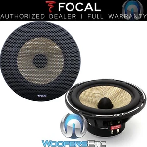 FOCAL W/PS165FX 6.5" 80W RMS 4 OHM FLAX MIDBASS DRIVER SPEAKERS CAR AUDIO NEW - Picture 1 of 4