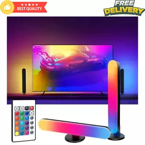 USB LED TV Backlight RGB Color Changing Music Rhythm Sync, Remote 16 Colors - Picture 1 of 7