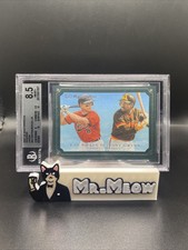 2007 UD Masterpieces Green Linen Frame Cal Ripken Jr Tony Gwynn #42 BGS 8.5