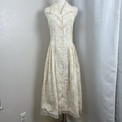 Vestido De Colección Gunne Sax Jessica Mcclintock Para Mujer 7 Floral Cottagecore Victoriano Foto 1 de 4