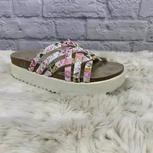 Sandalias de plataforma Coolway para mujer 39 florales con correa cruzada plataforma sin cordones - Imagen 1 de 9