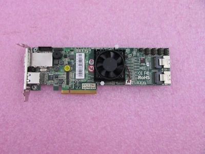 Areca ARC-1880IXL-12 6Gb/s 12 Port PCIe 2.0 x8 SAS/SATA RAID Adapter LP Braket - Image 1 of 4