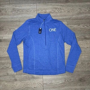 Maglione uomo Johnnie-O casual golf 1/2 zip taglia media nuovo con etichetta logo - Foto 1 di 7