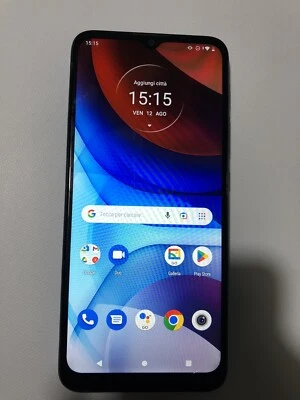 Motorola Moto E7i Power - 32GB - Tahiti Blue Dual Sim - Immagine 1 di 4