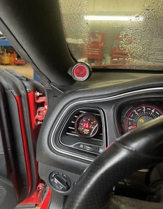 Dodge Challenger Single Gauge Pod Mount 52mm Pillar Trim - Bild 1 von 9