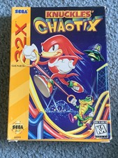 Knuckles Chaotix Sega 32x
