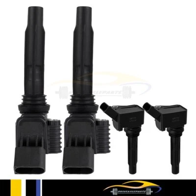 Paquete de 4 bobinas de encendido para UF718 2016-2018 Audi A3 Volkswagen Jetta 1,4 L l4 Foto 1 de 4