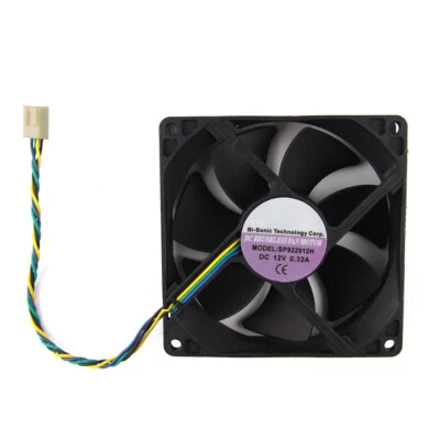 For BI-SONIC SP922512H PWM Cooling Fan 12V 0.32A 9225 4pin 92x92x25mm - Image 1 of 4