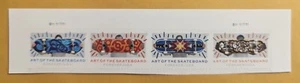 U.S.A. The Art of Skateboard. Full Set of 4v. Forever stamps 2023 - Picture 1 of 1