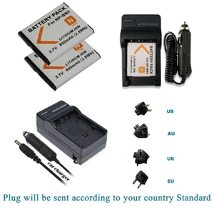 Battery / Charger for SONY NP-BN1 DSC-W350 DCS-W330 W390 W380 W350 TX7C TX5C - Picture 1 of 27