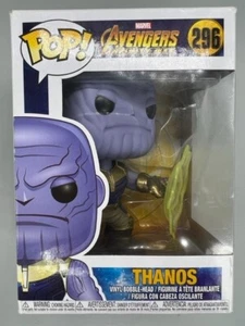 #296 Thanos (Portal) Marvel Avengers Infinity War caja dañada Funko - Imagen 1 de 2
