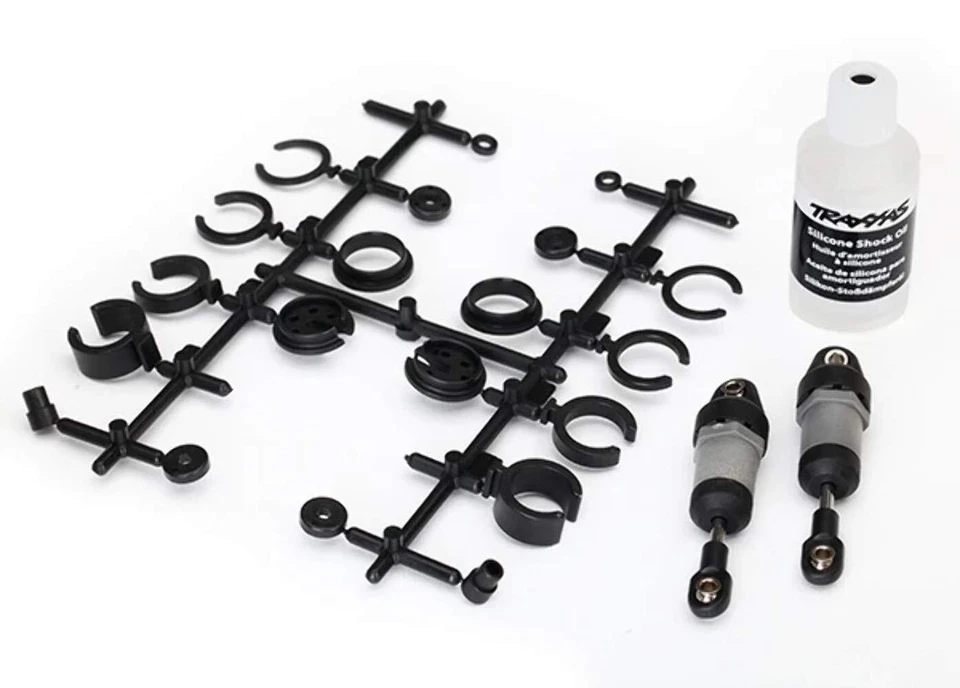 Amortiguadores Traxxas Ultra (gris) (cortos) (incluye espaciadores de precarga de resorte tra8360 Foto 1 de 1