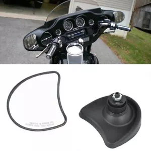 Black Rearview Fairing Mount Mirrors For Harley Touring FLHX FLHT 1993-2013 SU - Picture 1 of 8