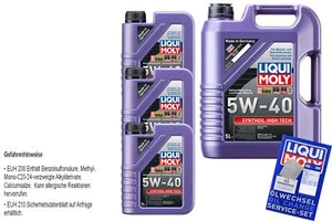 LIQUI MOLY Motoröl 5W-40 Synthoil High Tech8L für MB 229.3 BMW LL-98 VW 502 00 - Bild 1 von 3
