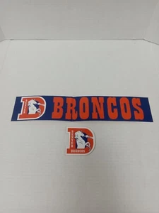 1979 Denver Broncos Bumper Sticker Lot NFL Football - Picture 1 of 6