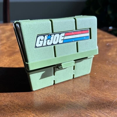 GI JOE 1983 PAQUETE DE CINTURÓN DE PATRULLA DE BOLSILLO Hasbro Arah estuche de transporte de colección figura de juguete Foto 1 de 4