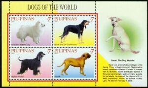 Philippines #3327 Dogs of the World Souv. Sheet (Mint, Never Hinged) 