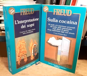 LOTTO DI DUE LIBRI DI FREUD - SULLA COCAINA E L'INTERPRETAZIONE DEI SOGNI - Imagen 1 de 1