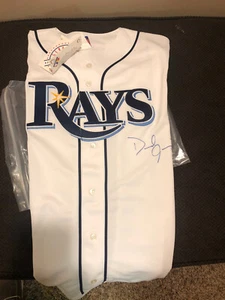 DESMOND JENNINGS AUTOGRAPHED JERSEY (RAYS) COA - Picture 1 of 3