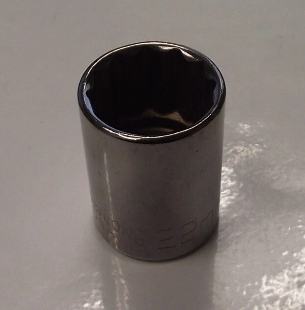 Armstrong 39-122A 1/2" Drive 22mm Socket 12pt. USA - Image 1 of 1