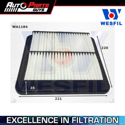 Wesfil Air Filter A1527 fits Subaru Forester S3 S4 SH9 SHJ SHM 4Cyl 2L 2.5L - image 1 of 3