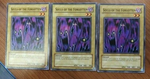 3 X (LP) Souls of the Forgotten - PSV-098 - Unlimited Common YuGiOh - Picture 1 of 3