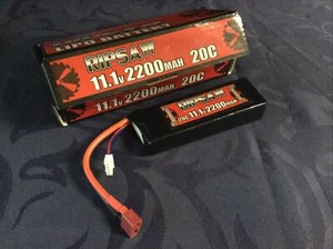 Redback Racing LiPo Battery 11.1v 3S 2200mah 20C Soft Pack NEW AUS - Picture 1 of 2