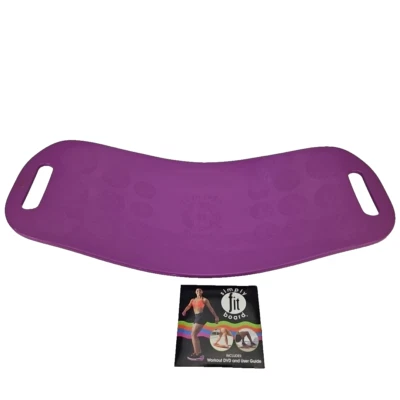 Simply Fit平衡板和锻炼DVD紫色锻炼健身锻炼 — 第 1/4 张图片