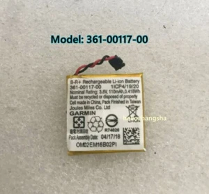 OEM NEW Garmin Watch Bracelet Code Meter Battery 3.8V 110mAh 361-00117-00 +tools - Picture 1 of 2