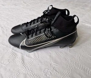 NIKE VAPOR EDGE PRO 360 2 "FOOTBALL" BLACK-WHITE-GREY SIZE UK 12. [DA5456-010] - Picture 1 of 20