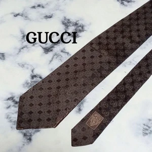 GUCCI Herren Krawatte Marke Business GG Muster 15 - Bild 1 von 12