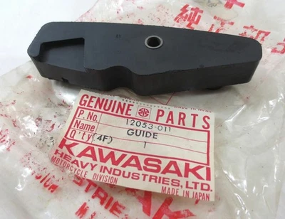 Guía de cadena primaria Kawasaki KZ400 KZ 400 1974-1978 NUEVO DE STOCK ORIGINAL 12053-011 Foto 1 de 4