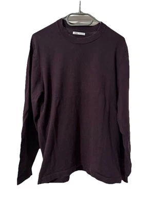 ZARA MAN Jumper Top Sweater Aubergine Purple - Mens Size M - Image 1 of 3