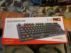 HyperX Alloy Origins Core - Mechanical Gaming Keyboard- Linear-HX Red. BRAND NEW - Picture 1 of 6