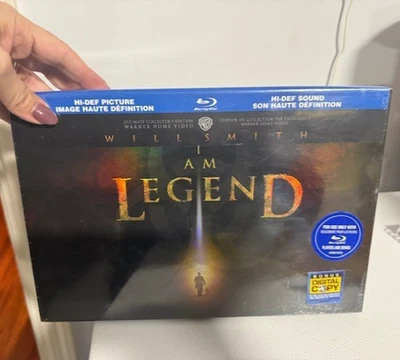 I Am Legend 2007 Blu-ray 3-Disc Ultimate Collector’s Edition Box Set New Sealed - Image 1 of 4