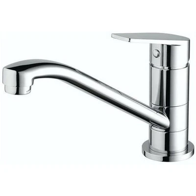 Bristan Cinnamon Kitchen Sink Mixer Tap Easyfit Modern Round Single Lever Chrome - Image 1 of 4