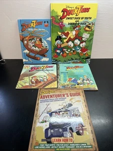 Vintage Disney Duck Tales Book Lot 5 Webby Launchpad W18 - Picture 1 of 8