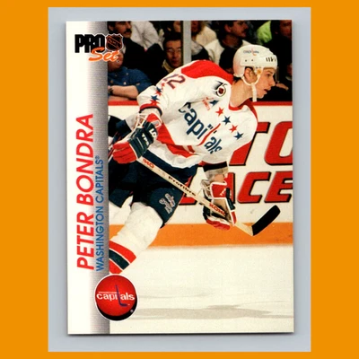 Peter Bondra #209 1992-93 Pro Set Washington Capitals Hockey Card NHL - Image 1 of 3