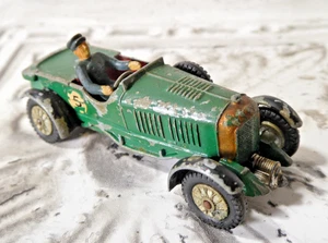 Lesney Model Yester No.5 Green 1929 4 1/2 Bentley Vintage Diecast Car +Driver - Picture 1 of 10
