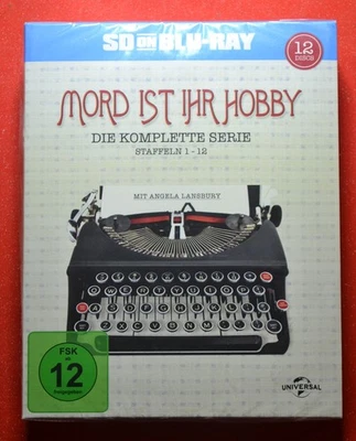 New EU IMPORT Blu ray Murder She Wrote Complete Series Seasons 1-12 Box Set - Image 1 of 4