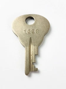 Vtg Key TQ20 For Old CORBIN Locks Antique Steamer Trunk Footlocker TQ-20 TQ 20 - Picture 1 of 7