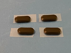 FUJITSU LIFEBOOK P727 P728 U729x REPLACMENT RUBBER FEET FOOT OVAL (4 PCS) - Foto 1 di 3
