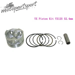 Great Value YX125 Piston Kit 52.4mm For YX 125cc Start at any gear Pit Dirt Bike - Picture 1 of 6