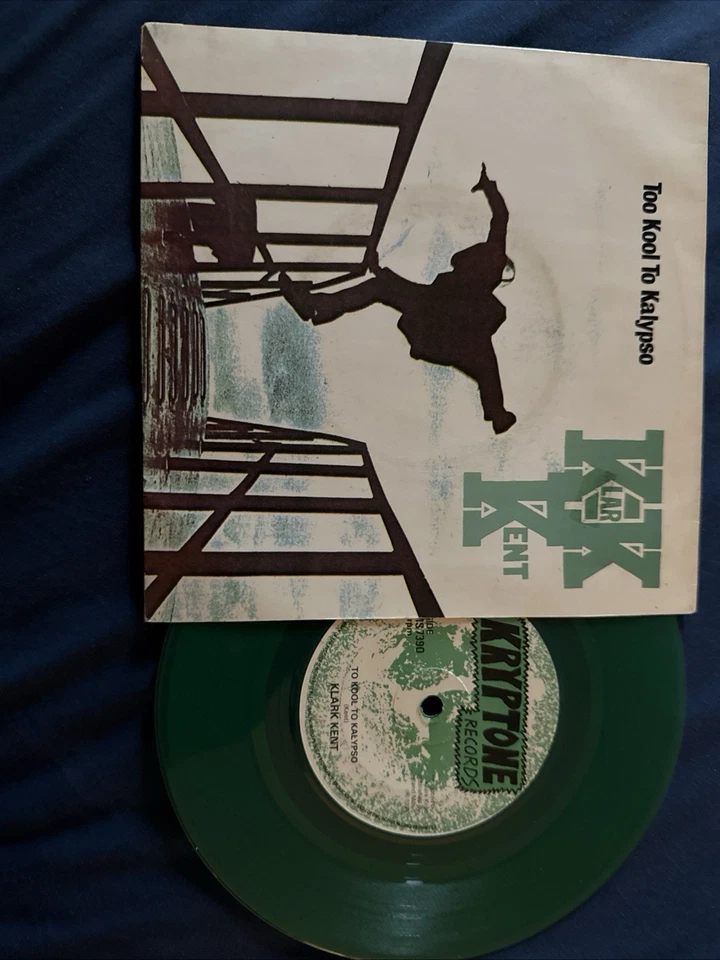 Mint - Klark Kent - Too Kool To Kalypso (Green UK 7") - 1978 - KMS 7390 Ps Ex-Mt Foto 1 de 1