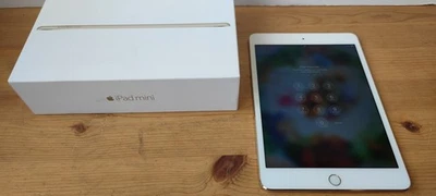 Apple iPad Mini 4th GEN, Wi-Fi, 32Gb, Rose Gold - PIN Locked - Spares or Repair - Image 1 of 4