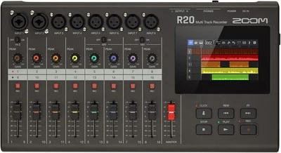 ZOOM Zoom R20 Multitrack Recorder 16-track multitrack recorder equipped wit - Image 1 of 4