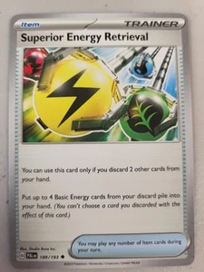 Superior Energy Retrieval 189/193 Sv02: Paldea Evolved Regular - Picture 1 of 2